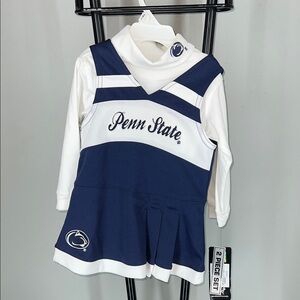 Kids' Navy and White Dress Set